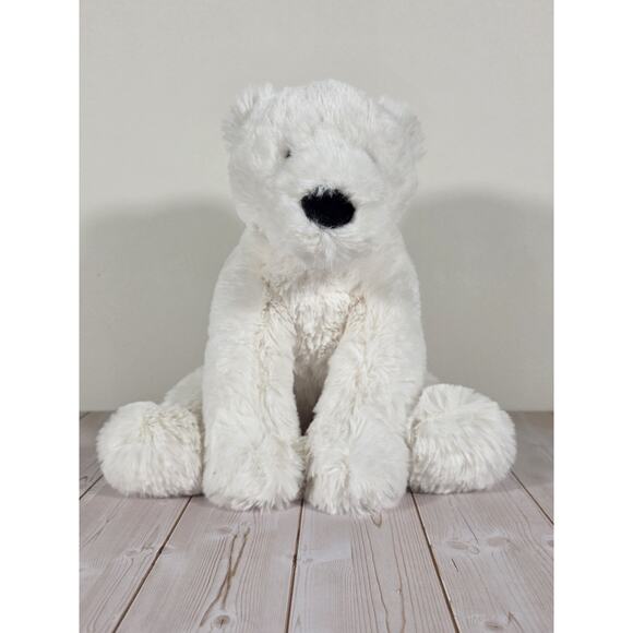 Jellycat PERRY POLAR BEAR - Medium 9" - Retired - Authentic - New with Tags - Picture 1 of 9